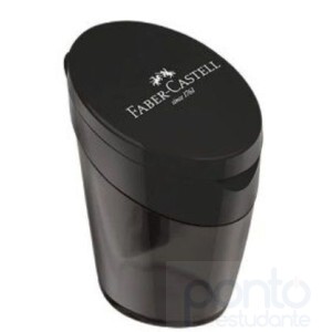 Apontador com Depósito Elipse Preto - Faber-Castell