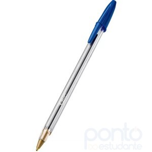 Caneta Esferográfica Cristal 1.0mm Media Azul - Bic