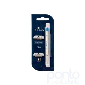 Carga Caneta Crown Parker Esfero Azul Ca14007a