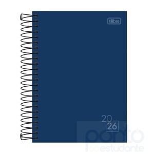 Agenda 2026 Espiral Diária Spice Cores M6 Tilibra