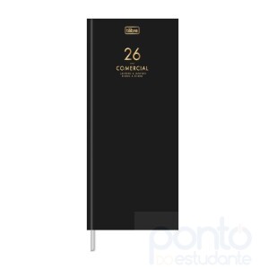 Agenda 2026 Executiva Costurada Diária Comercial - Tilibra