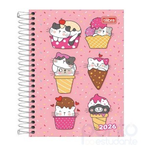 Agenda 2026 Espiral Diária Spice Feminina M5 Tilibra