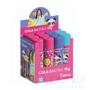 Cola Escolar Bastão 15g Luluca Lu0501