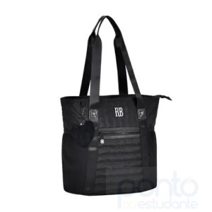 Bolsa Tote Bag Grande Oficial Rebecca Bonbon RB2971 Preta