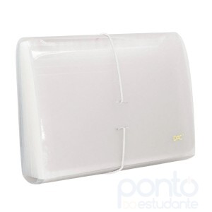 Pasta Sanfonada Duplicata 31 Divisões Cristal 6020pp Dac