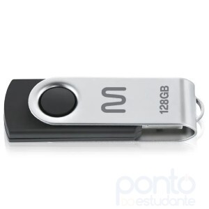 Pendrive Twist 128gb Preto Multilaser - PD591