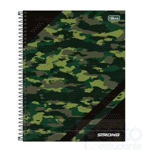 Caderno Tilibra Univ CD 1 Matéria 80fl Strong