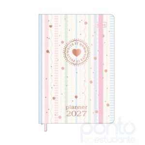 Planner Tilibra Costurado 10,5 x 14,8 cm Soho 2027 