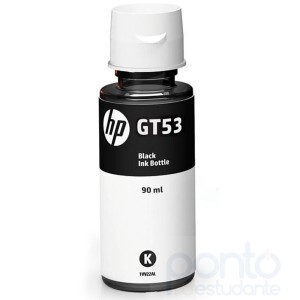 Refil Tinta HP GT53 Preto 90ml Original